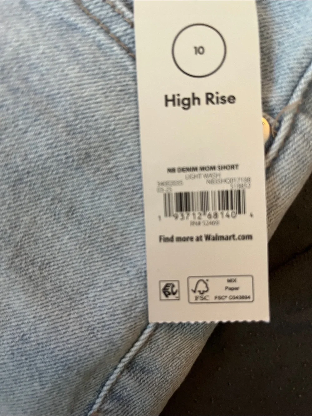 No Boundaries Light Blue Denim Shorts